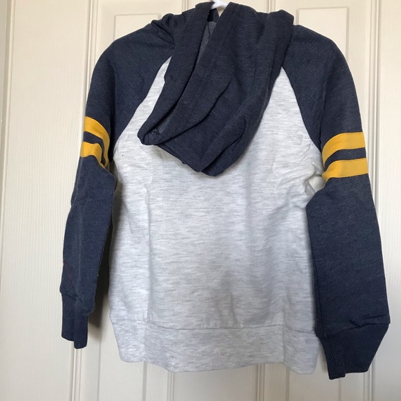 Pokemon Pikachu Hooded Raglan Sweatshirt Boys - Picture 3 of 5